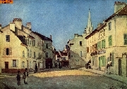 Platz in Argenteuil nach Sisley